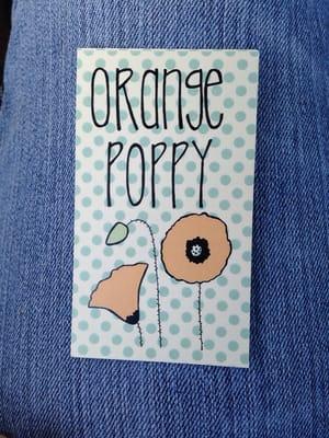 Orange Poppy