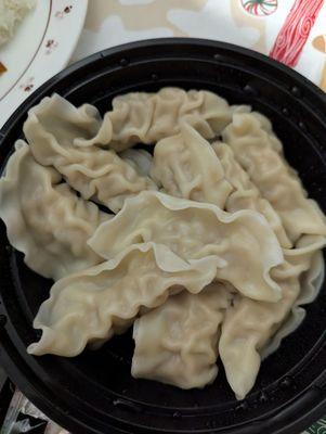 Steamed dumplings, yum!