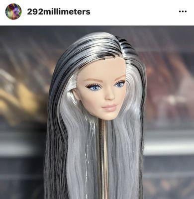 Mixing colors is a fun rerooting process