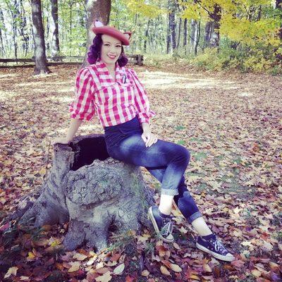 Hollyville's owner and pinup model Pamela Marie.