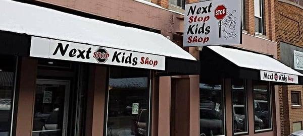 our Store front at 114 N. Main in Waupaca.