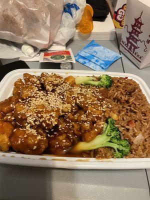 Sesame chicken