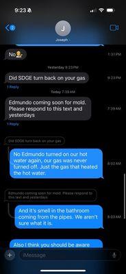 This is evidence of the time (hopefully Joseph sees this so he can stop lying to himself).