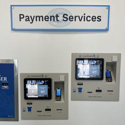 Cardless payment system means no more hunting for quarters! And get text message notification when laundry is done.
