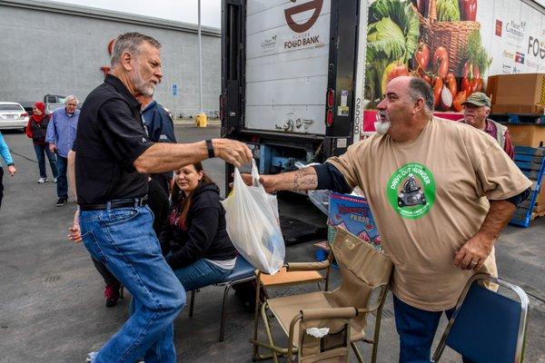 Amazing community support at the annual Drive Out Hunger Turkey Drive & Fundraiser!!