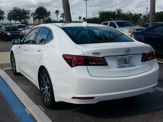 Loaner car 2017 TLX. Sweet!