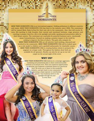 More about Miss Teen Horizonte USA