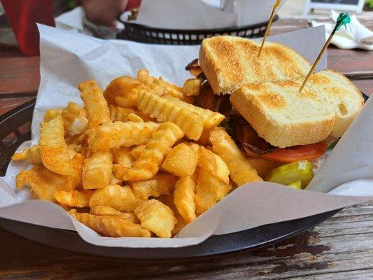 BLT with French Fries