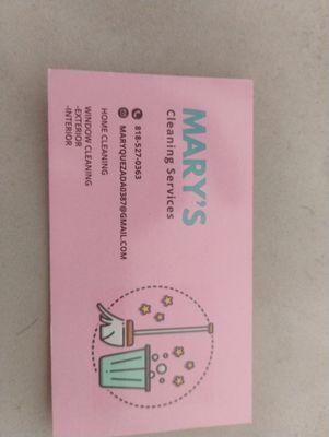 Mary's Cleaning Services