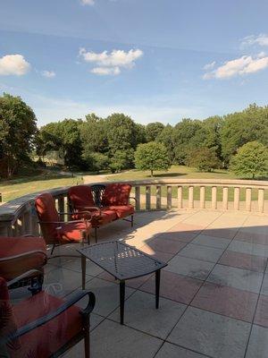 View from one of the rooms
