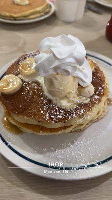 NEW Bananas Foster Pancakes