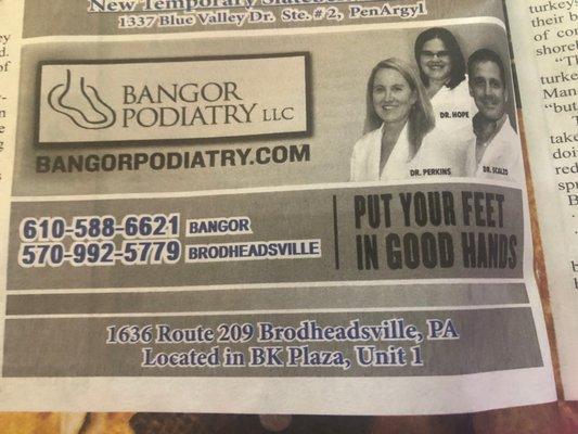 Bangor Podiatry