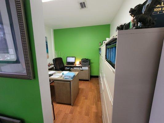 TicTax's client consultation office