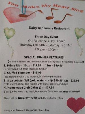 The Dairy Bar Family Restaurant
