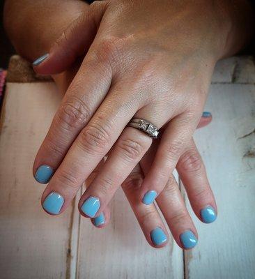 Glow in the Dark Gel Manicure