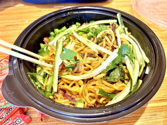 Spicy Korean Beef Noodles