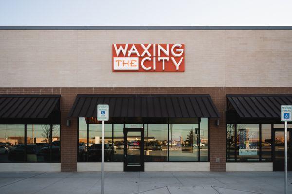 The exterior of our studio