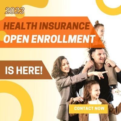 The open enrollment for 2023 health insurance in California
is here!
Contact KCAL Insurance assistance now! https://bit.ly/3VBsBfO