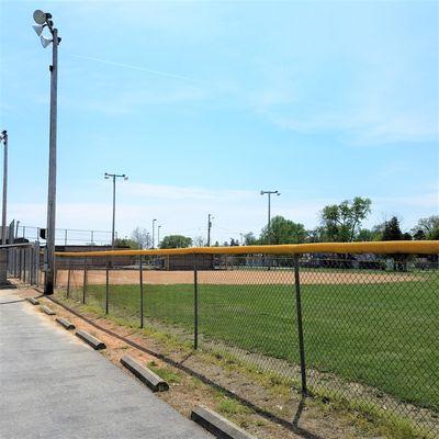 one of two ball diamonds