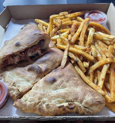 Red Hook Calzone + Fries