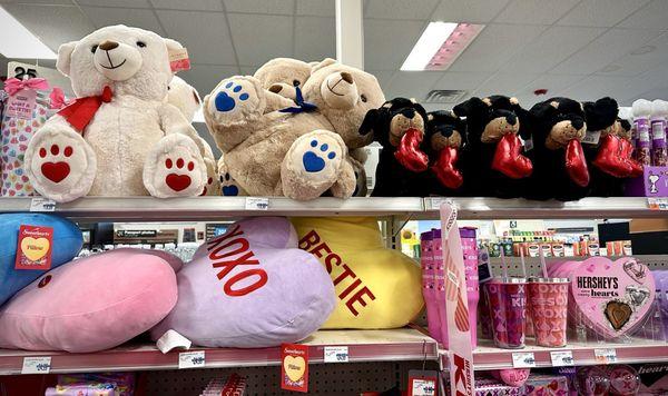 Valentines Day is out in force.