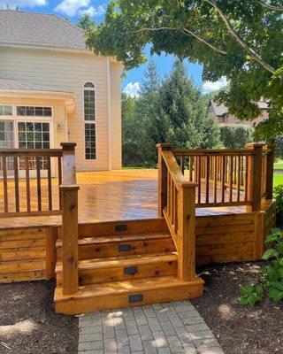 Deck and Fence