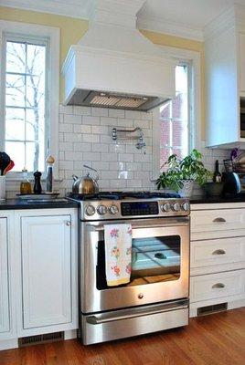 My new kitchen with POT FILLER!!!!!!!!! I love it..Thank you Jim!!