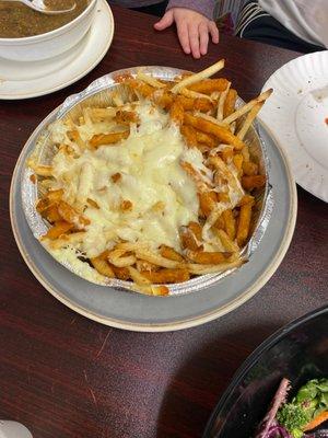 Insanely yum cheese fries