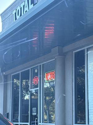 All windows are dark and shady