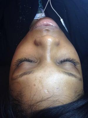 Full set eyelash extensions