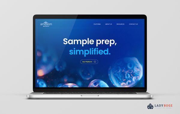 Website design for Andson Biotech. Visit the website at https://www.andsonbio.com