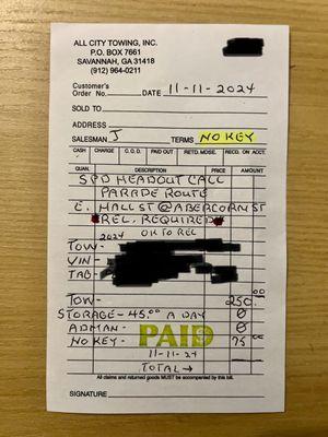 Ilegal charges