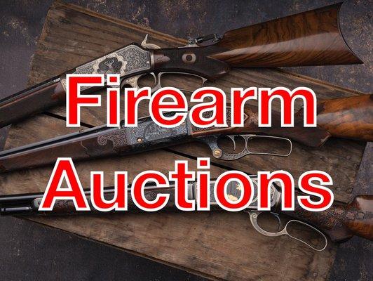 We offer auctions for individuals or eatates. Contact us if you have firearms and you would like more details.