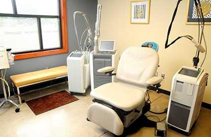 Vein Care Center Room.