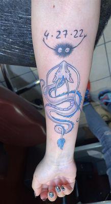 Beautiful tattoo I received