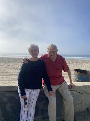 My 80th birthday celebration with my family in San Diego.