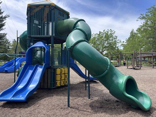 Slide at the playground
