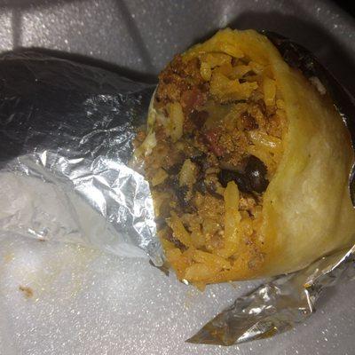 Chorizo Burrito