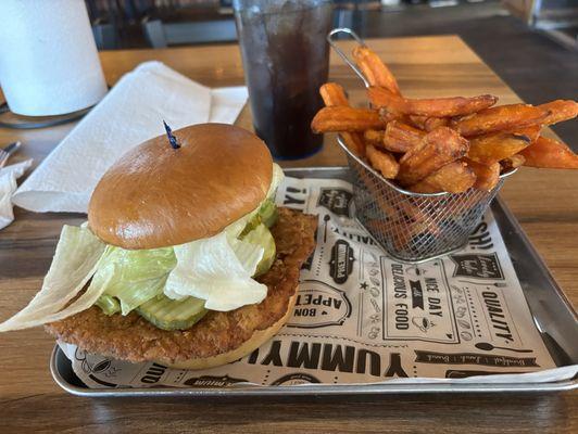 Tenderloin and fries