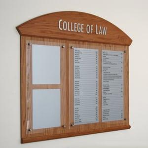 Law's Architectural Signs