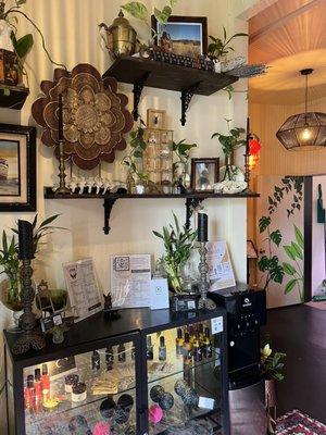 So many wonderful products for sale :) I'm hooked on the amber oil.