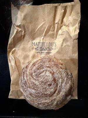 Cinnamon sugar griffin.