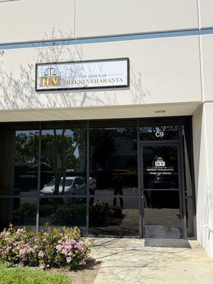 Front of our La Verne, California office.