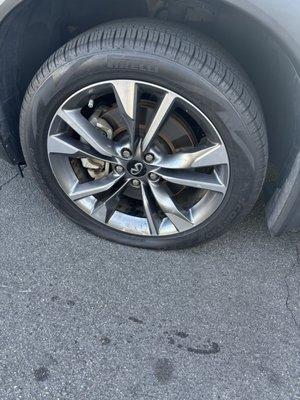 Damaged/Defective tire
