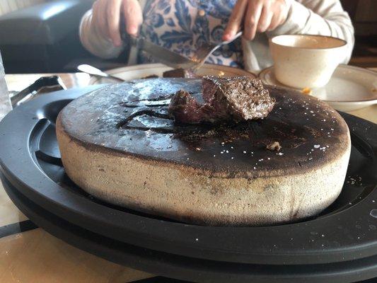 Steak Stone Cooking, Wow