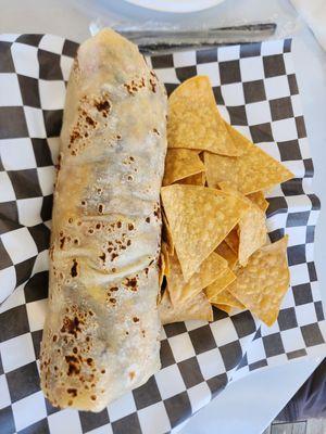 Steak and Egg Burrito. So tasty!