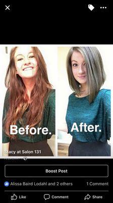 Hair by Stacy Holloway