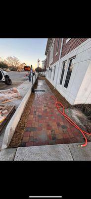 Paver job in picayune