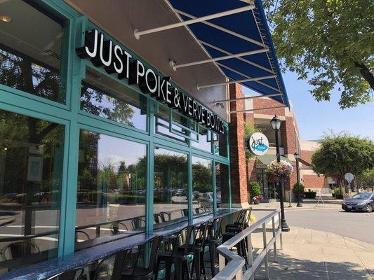 Storefront is tied in with Just Pokè.