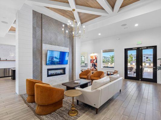 V2 Apartments: Movie Living Area